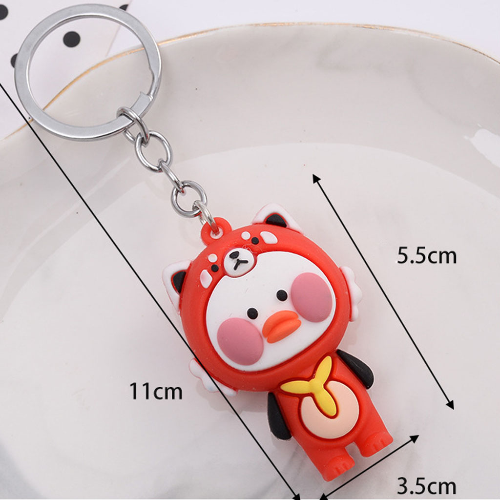 Móc khóa vịt má hồng dễ thương MK30