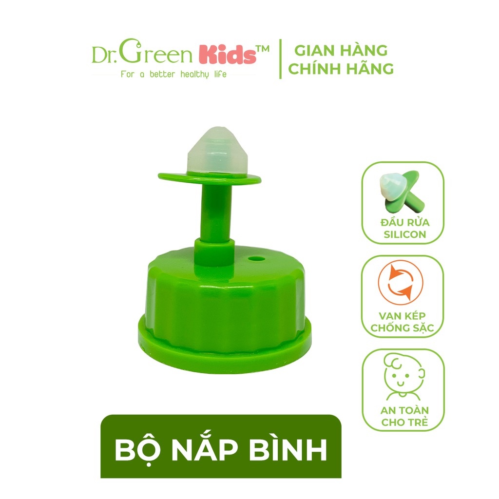 [Tặng thêm quà] Bình rửa mũi Dr Green và 40 gói muối nha đam
