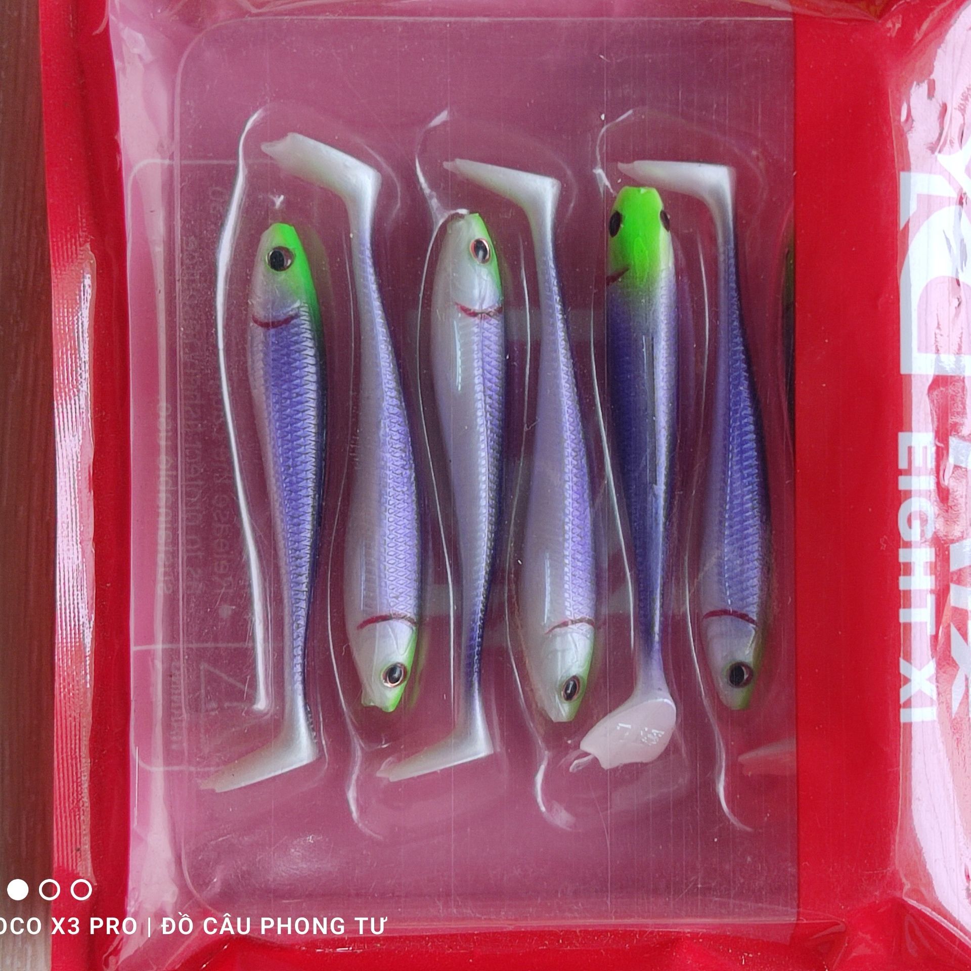Mồi câu lure cá mềm NFF