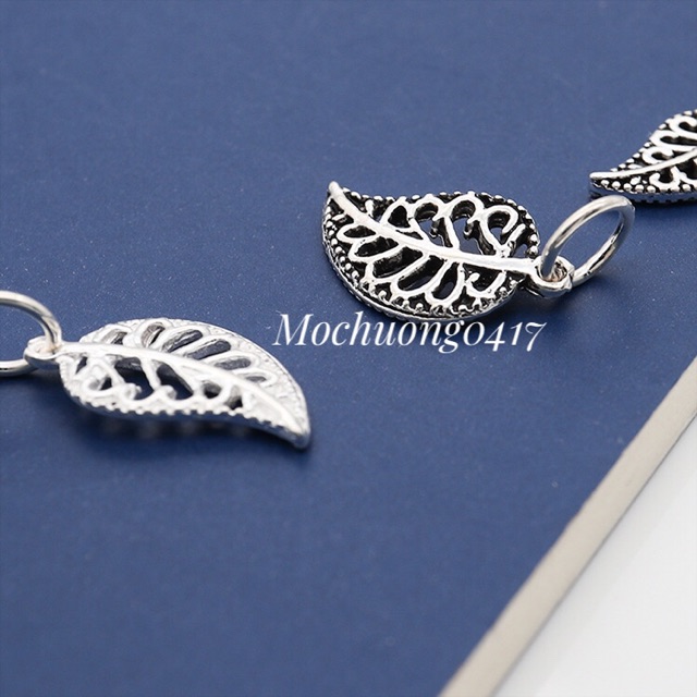 [S925] Charm bạc lá đơn - MH254