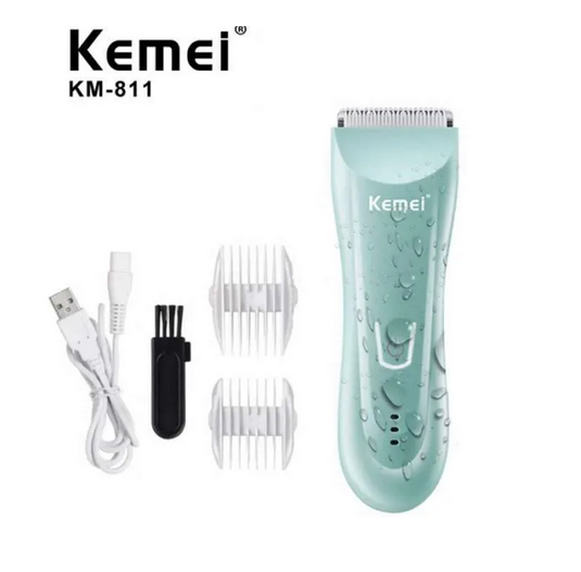 [HCM]Tông Đơ Cắt Tóc Cho Bé Chạy Cực Êm Kemei 811