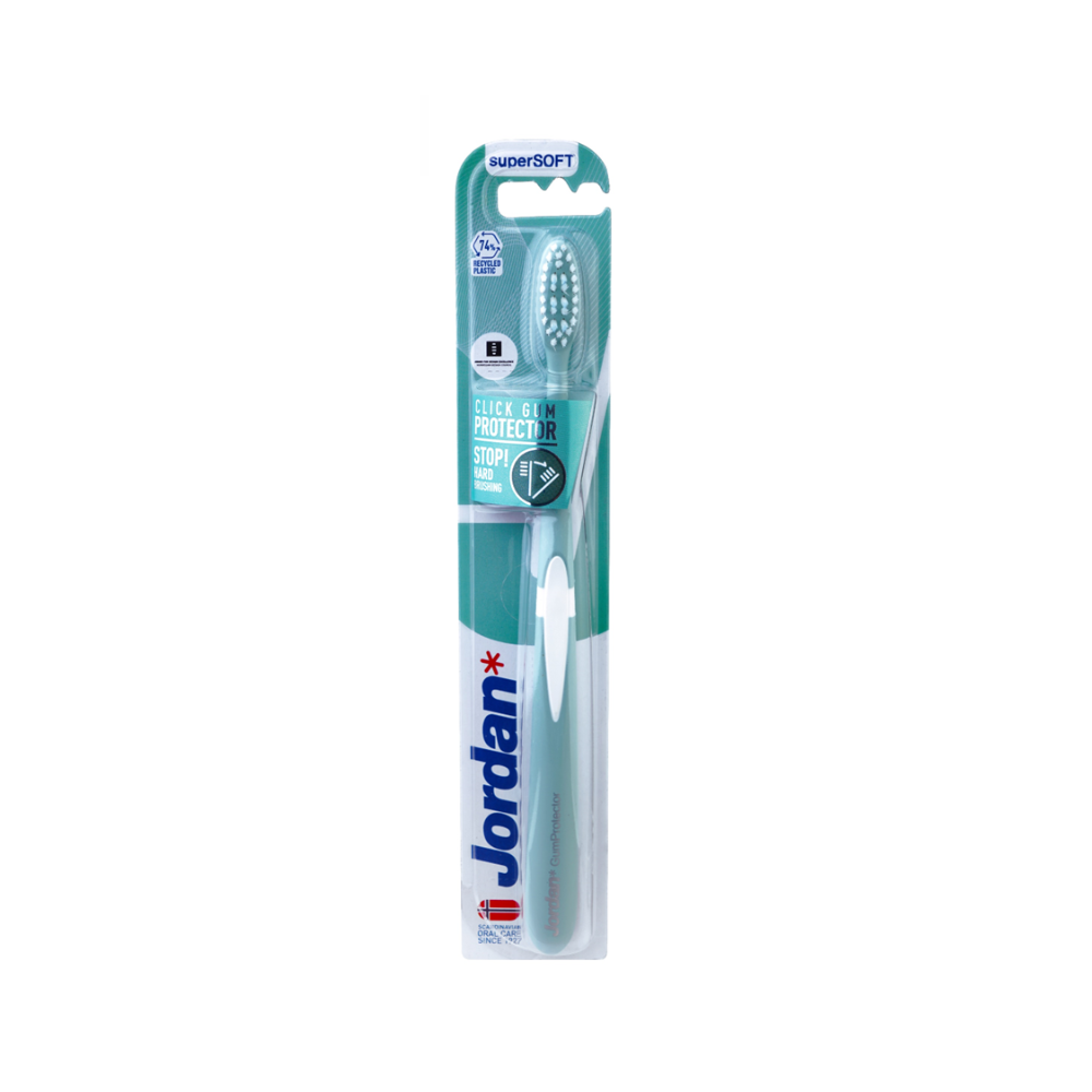 Bàn Chải Đánh Răng Click Gum Protector Jordan (Giao Mẫu Ngẫu Nhiên)