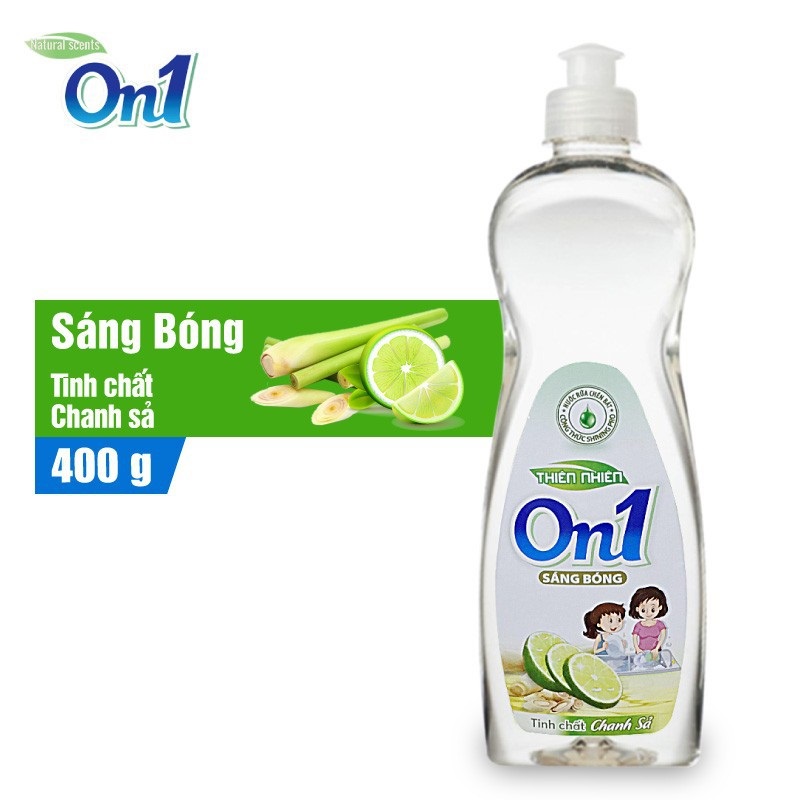 Nước rửa chén ON1 hương chanh sả 400g C2ON1