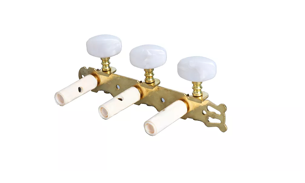 Khóa Đàn Guitar Classic loại tốt màu Vàng - Trắng PP-B02 Phân Phối Nhạc Cụ Phụ Kiện Chính Hãng SolG