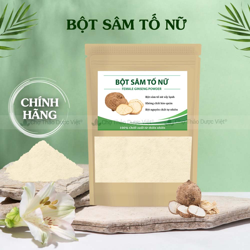 Bột sâm tố nữ nguyên chất 500g ( cung cấp estrogen một cách tự nhiên ) - Chợ thảo dược việt