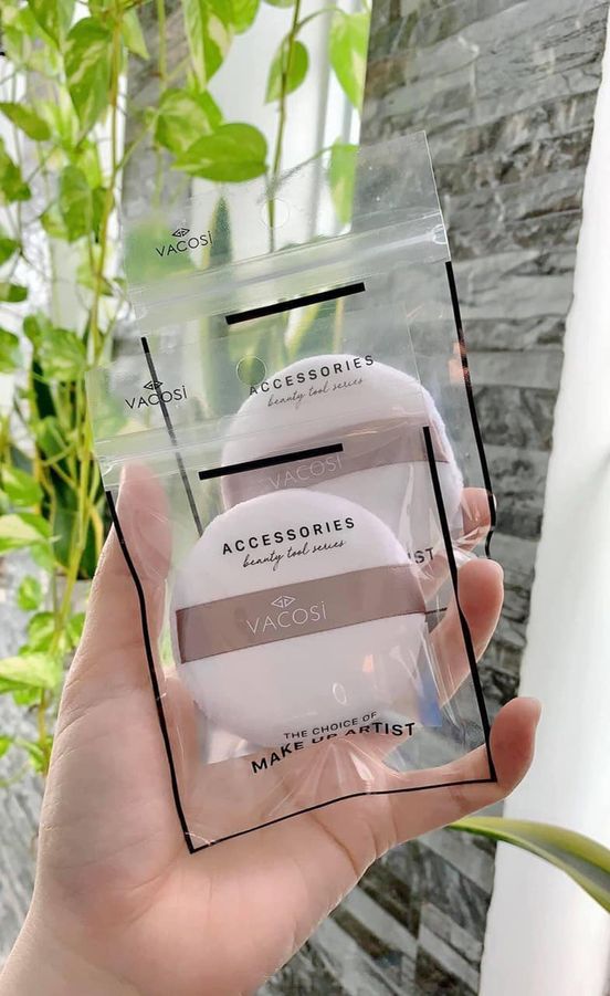 BÔNG PHẤN COTTON KHÔ TRÒN LỚN VACOSI BP20