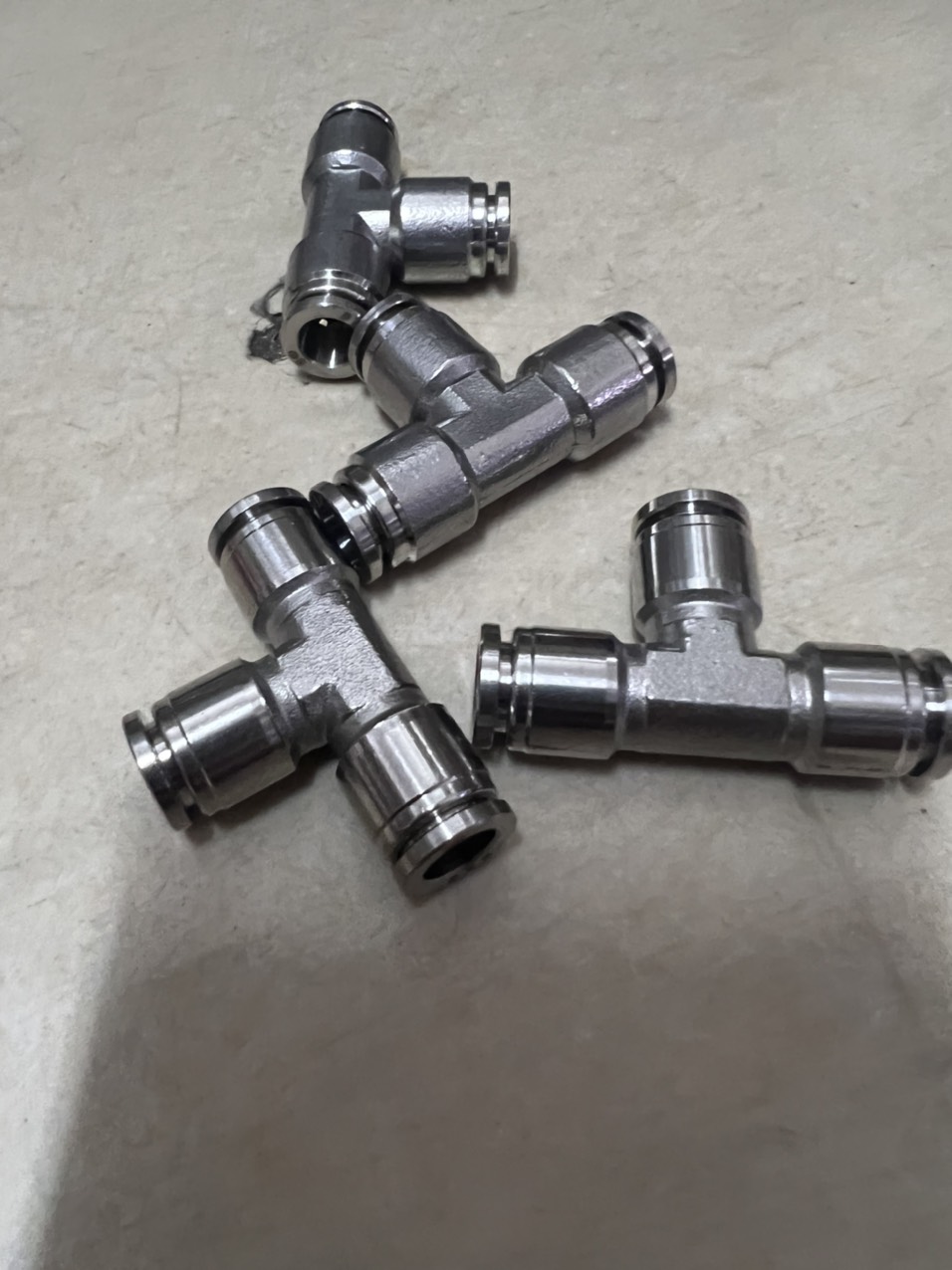Ngã ba đầu ống khí nén inox IPE