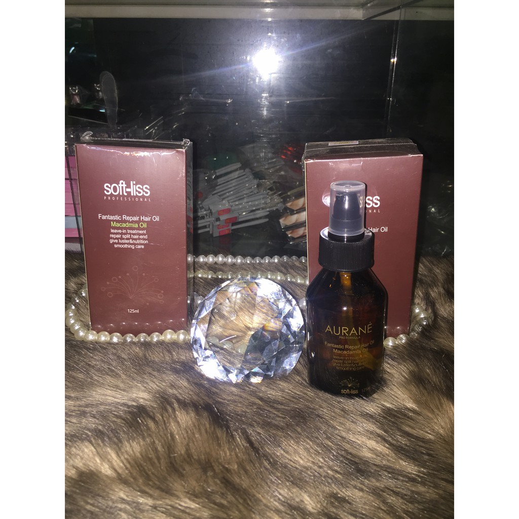 Tinh Dầu Dưỡng Tóc Aurane - Soft Liss 125ml Chai Tròn