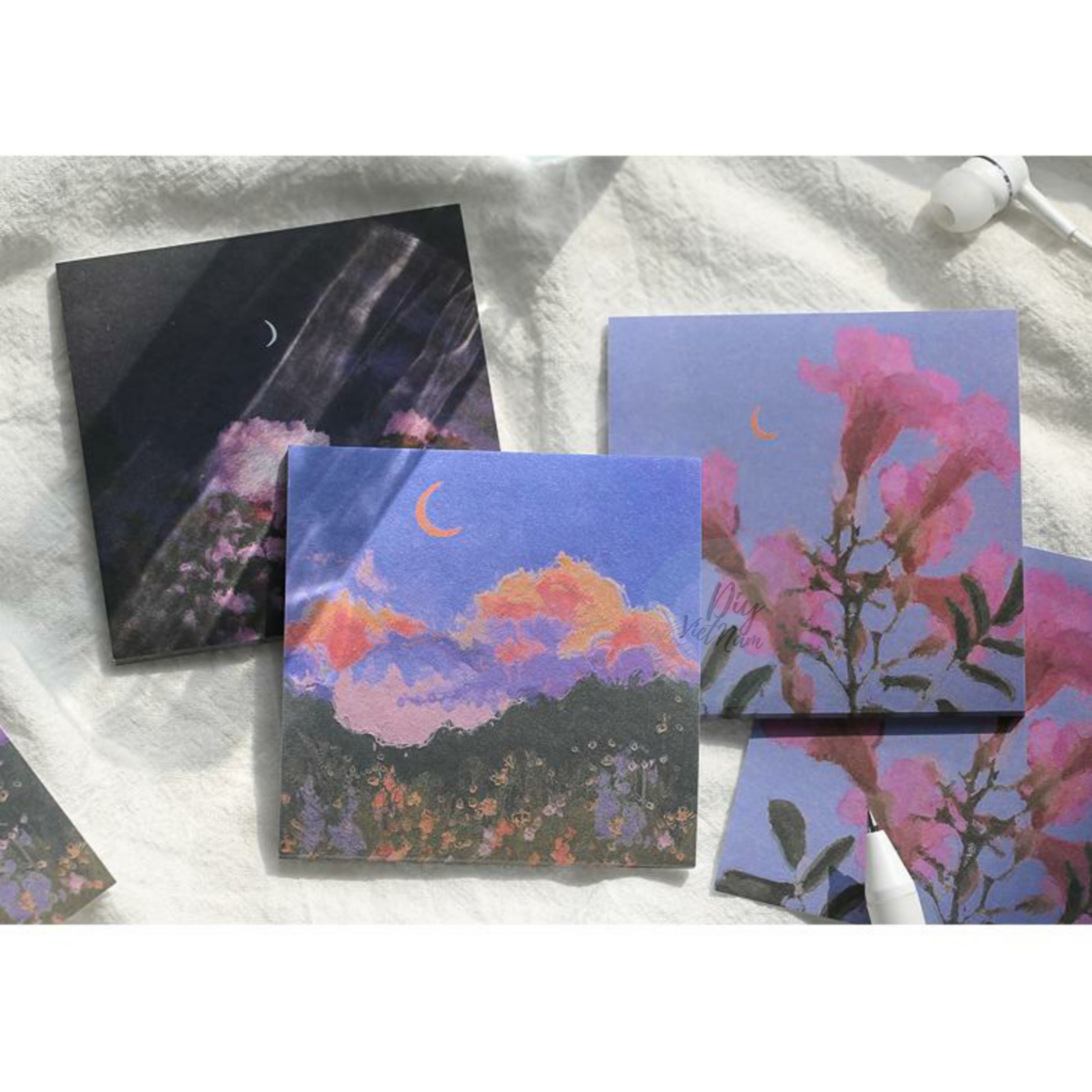 [HCM]STICKYNOTE OIL PAINTING