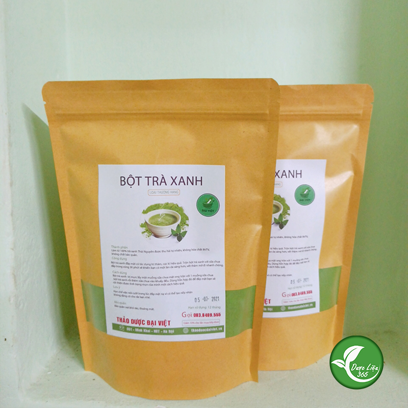 Bột Trà Xanh nguyên chất Thái nguyên loại thượng hạng