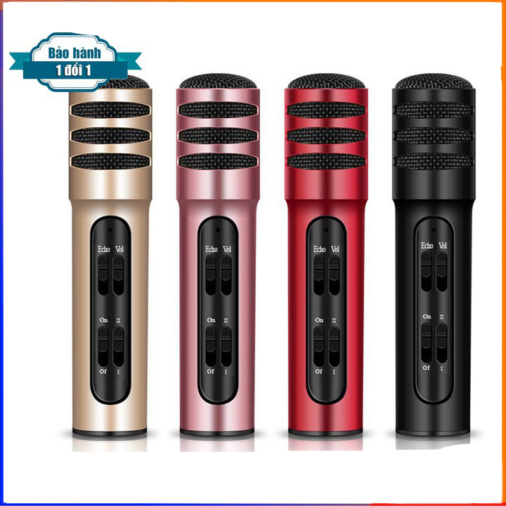 Micro Thu Âm Hát Karaoke Oline Livestream Mic C7