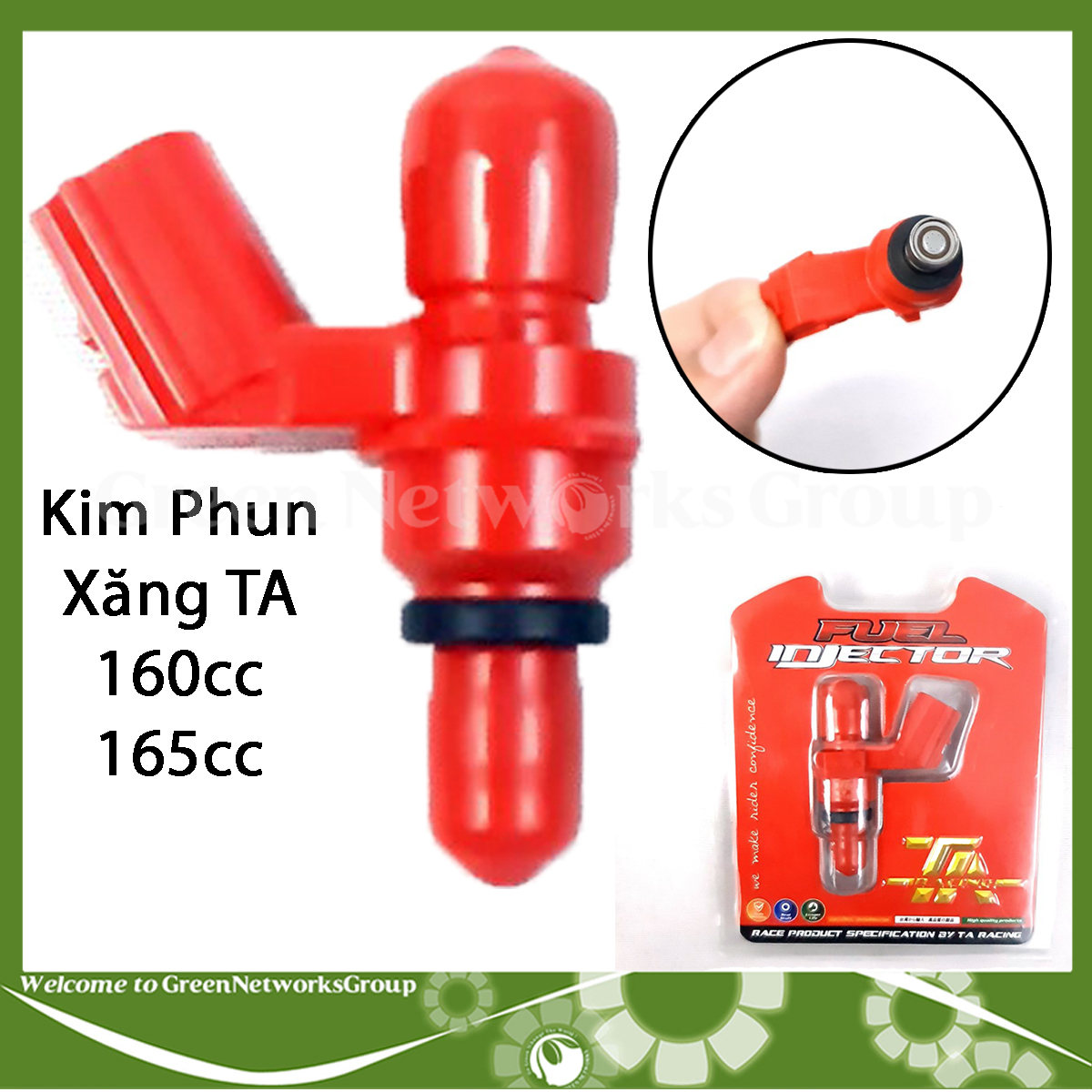Kim phun xăng FUEL TA Racing 160cc 165cc dành cho Ex Winner Sonic Raider Greennetworks