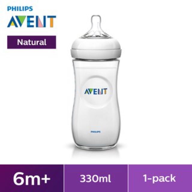 [HCM]Bình Sữa Avent Natural 330ml Hộp Đơn