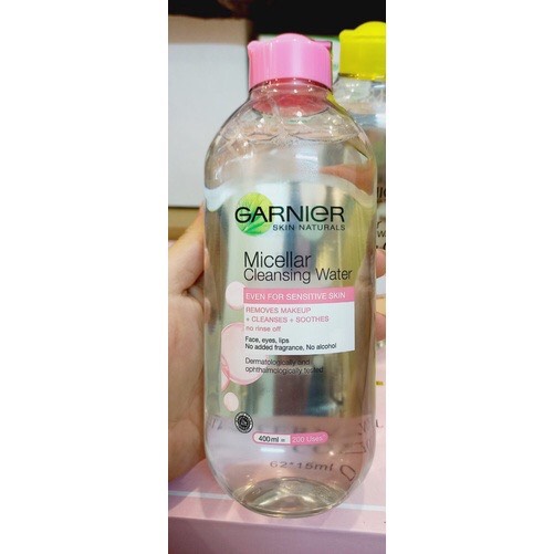 Nước tẩy trang Micellar Water Garnier 400ml