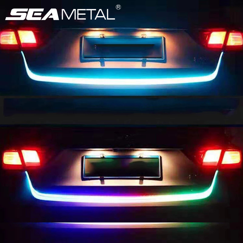 Dải đèn hậu xi nhan SEAMETAL LED RGB 12V 120cm/150cm cho ô tô-INTL