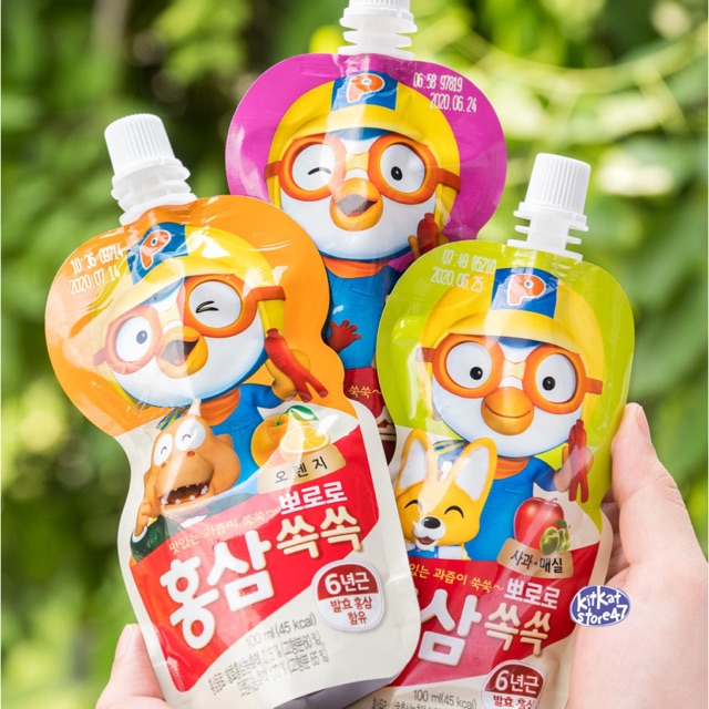 Hồng sâm trái cây Pororo