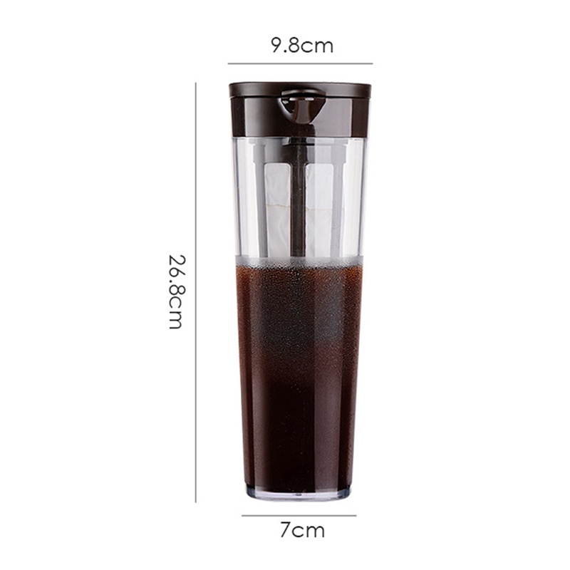 Bình pha cafe 1100ml Bình pha cà phê cold brew Bình pha cà phê Bình pha cafe lạnh Coffee maker