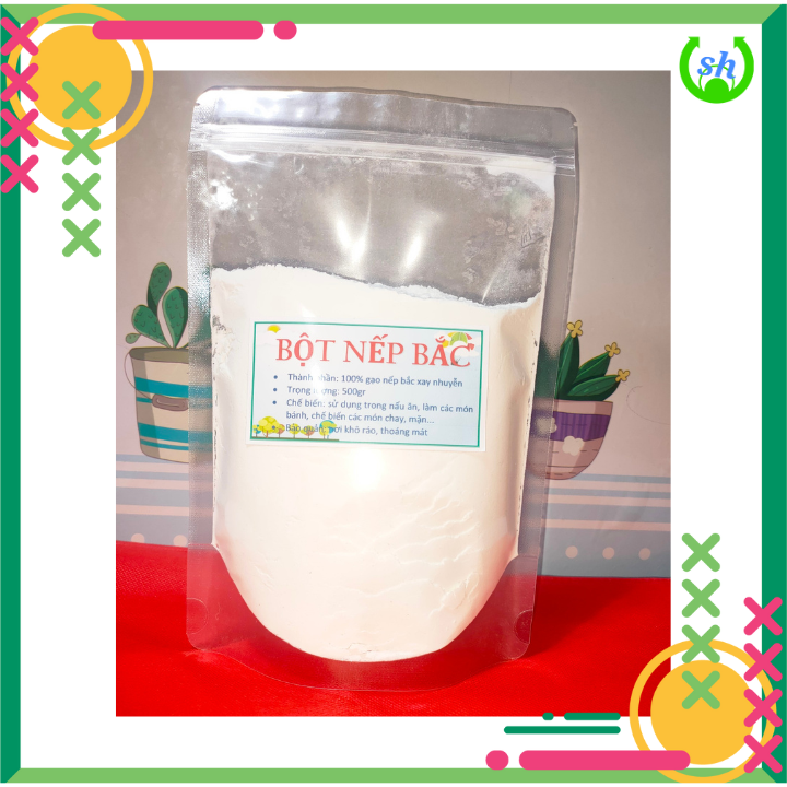 [HCM]Bột nếp bắc - 500gr - bột lá khúc khô