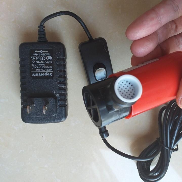 Máy Bơm Nước Mini 12V Bơm nước cắt rãnh tường