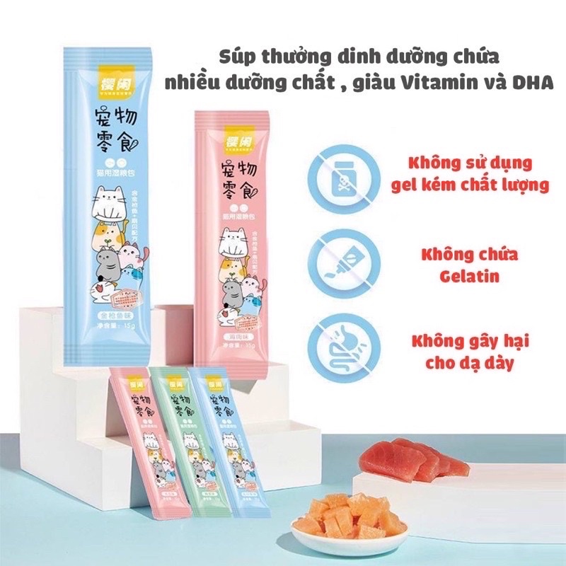 Súp thưởng SIZUKA  cho mèo 15g