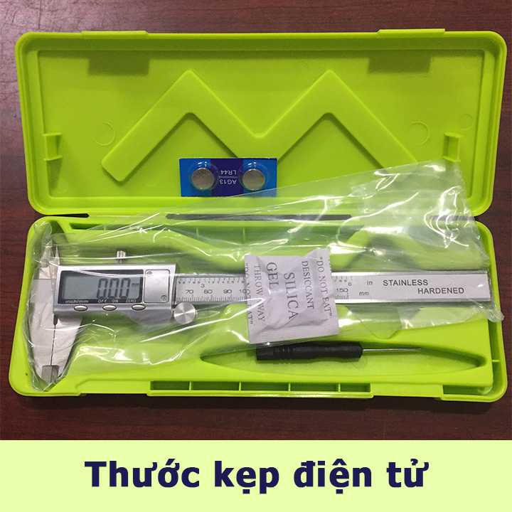 Thước kẹp điện tử thép không gỉ 150mm.