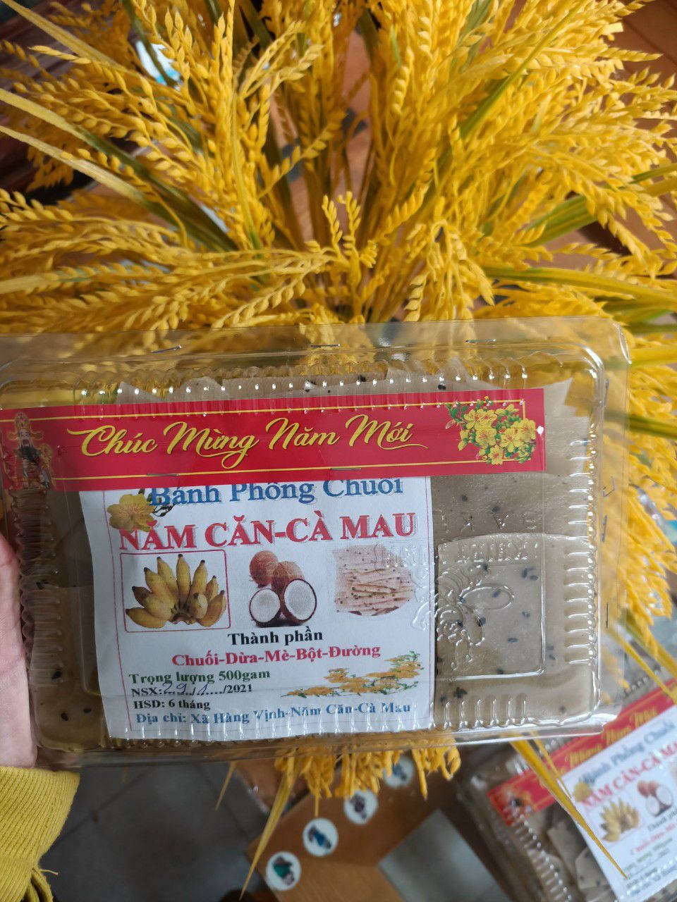 Bánh phồng chuối