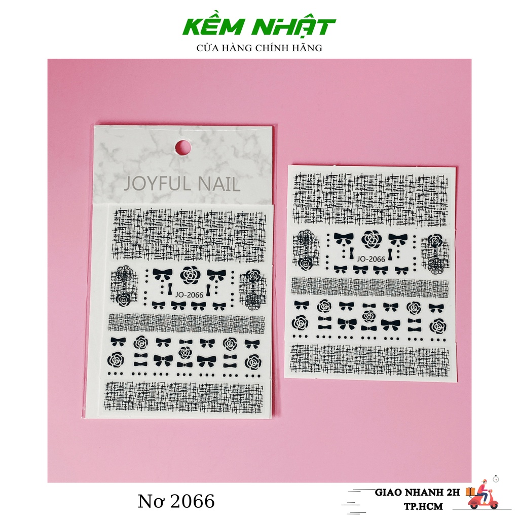Sticker dán móng thương hiệu hot nhiều mẫu 2022