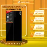 SJ-SBX440VG-BK - Tủ lạnh Sharp Inverter 442 lít SJ-SBX440VG-BK - GIAO TOÀN QUỐC - CHỈ MIỄN PHÍ HCM