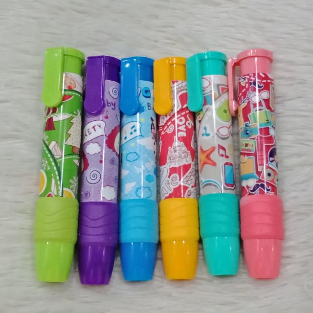 Gôm bút chì dạng thỏi bấm (Gôm bấm LANTU) - 1 cái