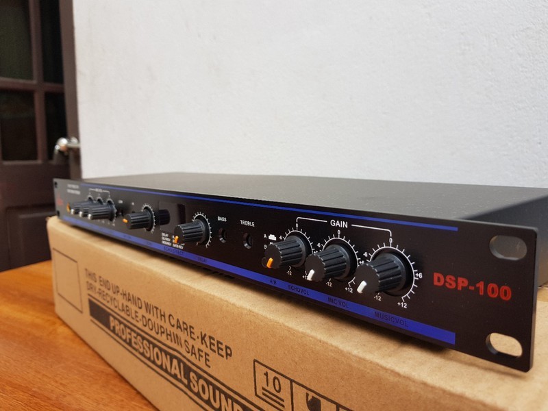 vang cơ chống hú dbx dsp 100 phiên bản 2020 (màu đen)