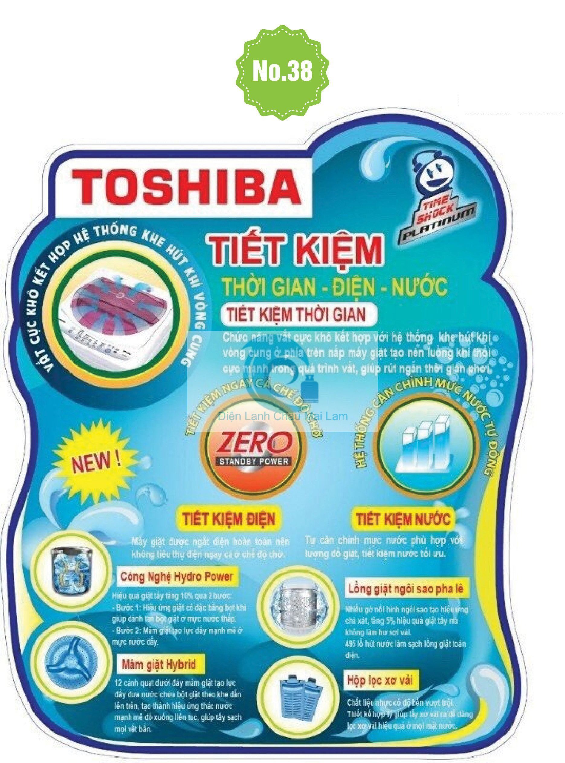 Miếng Dán/Tem Dán Máy Giặt
