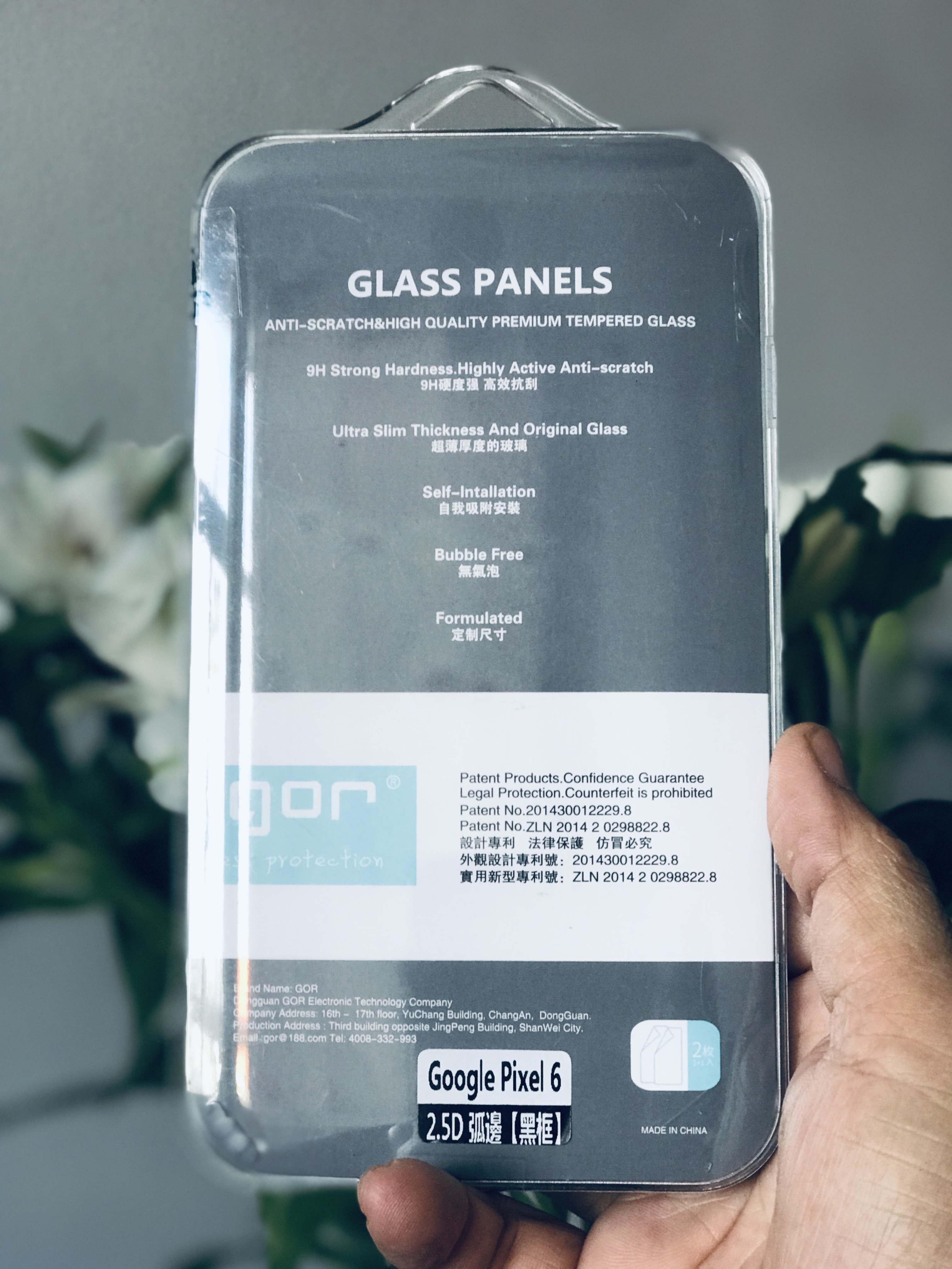Dán Cường Lực Google Pixel 7a/Pixel 7/Pixel 6 Full Màn Hình GOR (Hộp 2 Miếng)