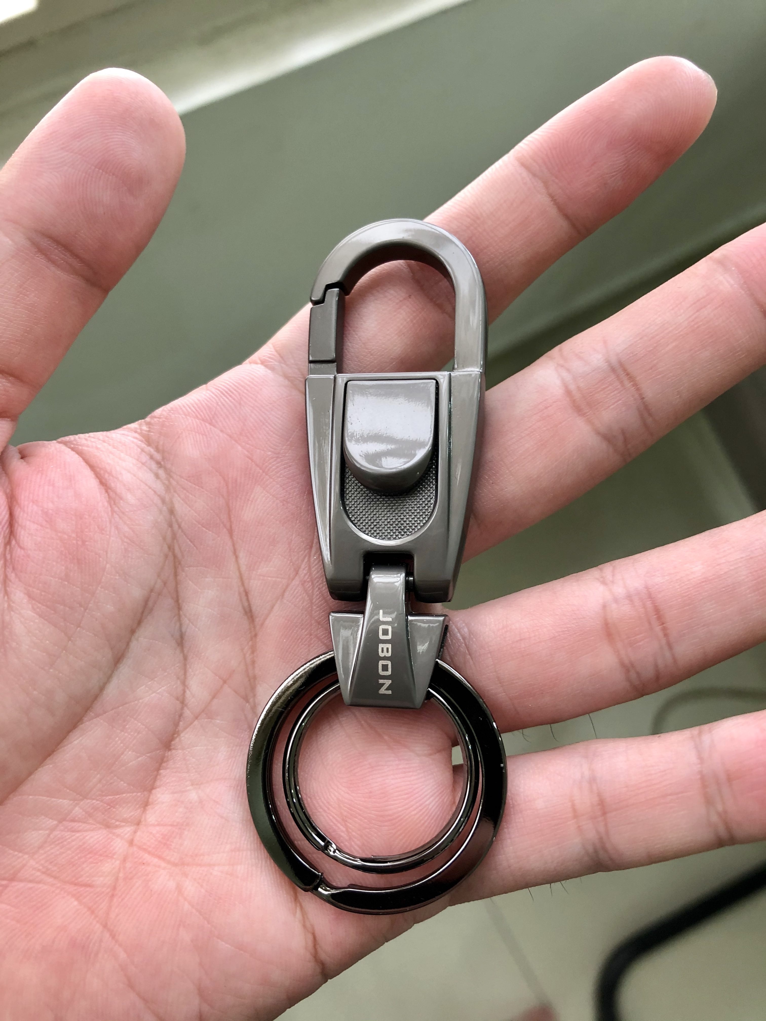 Móc khoá ô tô xe máy Jobon ZB-059 móc khoá treo đỉa cạp quần
