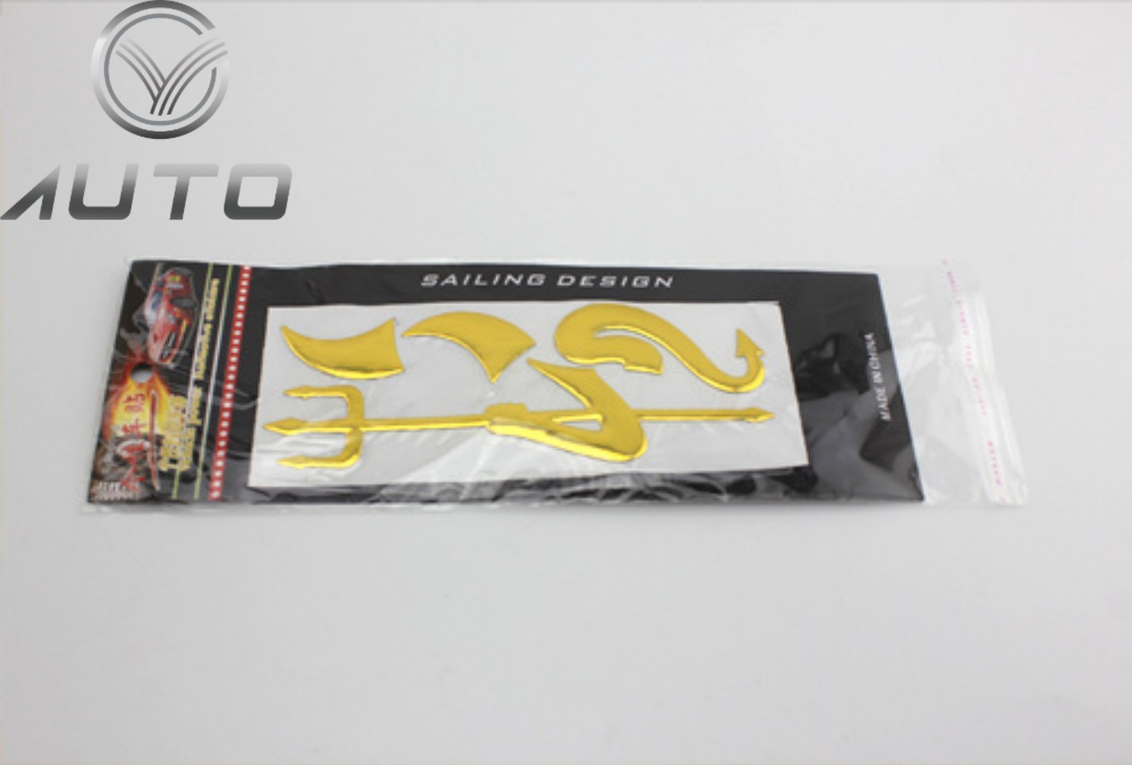 Dán decal 3D trang trí logo ô tô, xe hơi