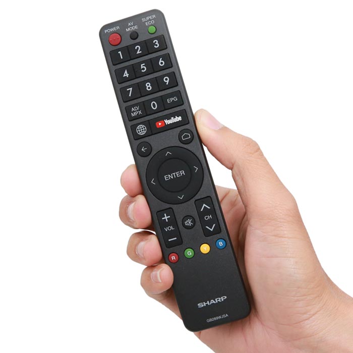 Remote tivi Sharp 4k - HÀNG LOẠI 1