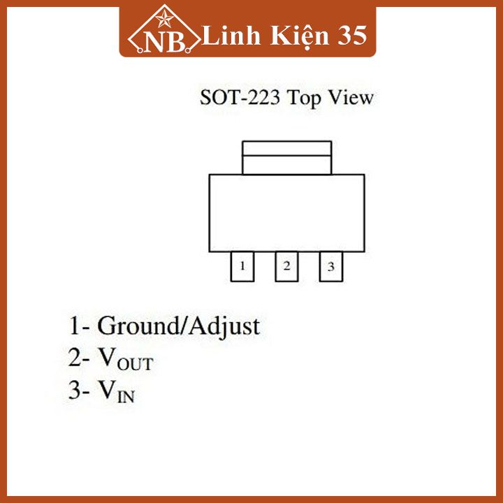 IC nguồn AMS1117 SOT223