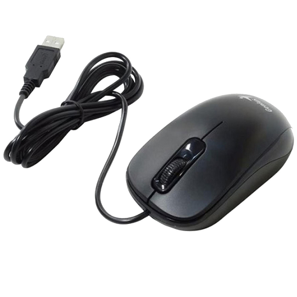 Chuột quang có dây Genius DX-120 (Đen)