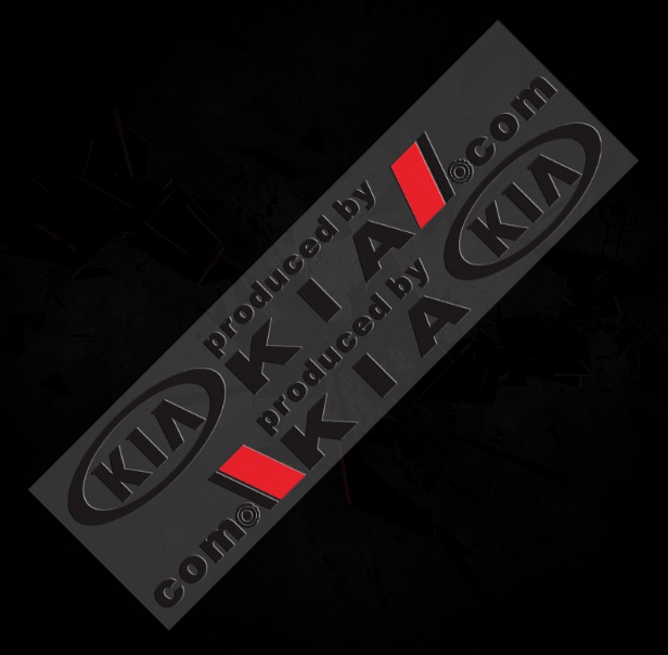 Tem dán cửa xe ô tô KIA 02