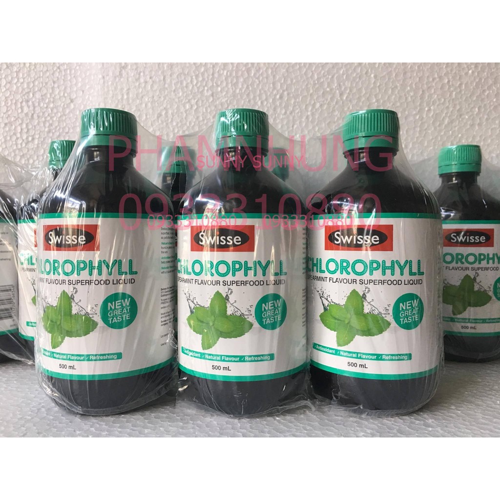 Nước Diệp Lục Swisse Chlorophyll 500ml.