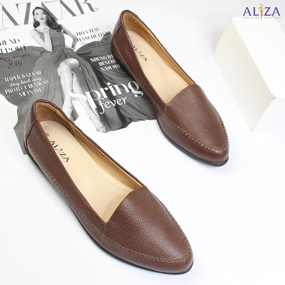 Giày bệt da bò 2 lớp - Aliza 0011B