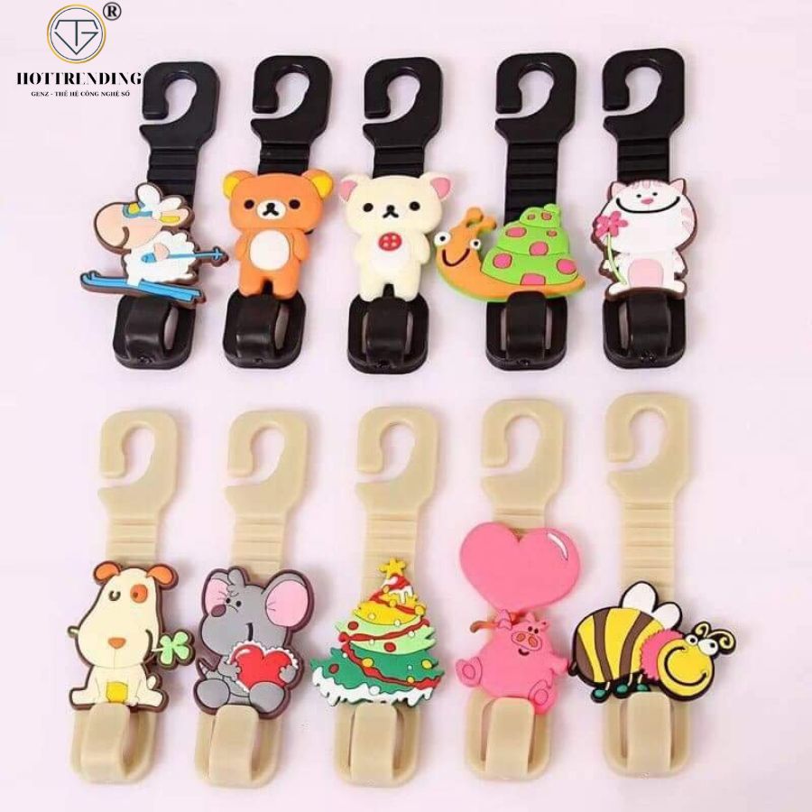 Hook back Seat Auto car cute cartoon shape convenience