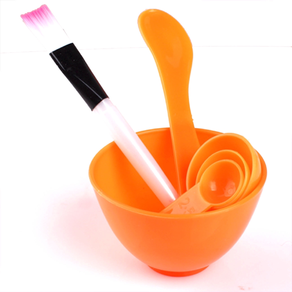 Bộ chén cọ dụng cụ trộn đắp mặt nạ 4 trong 1