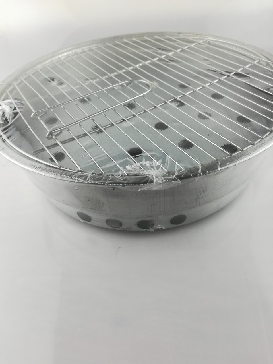 Lò Nướng Than Inox Tròn -30cm