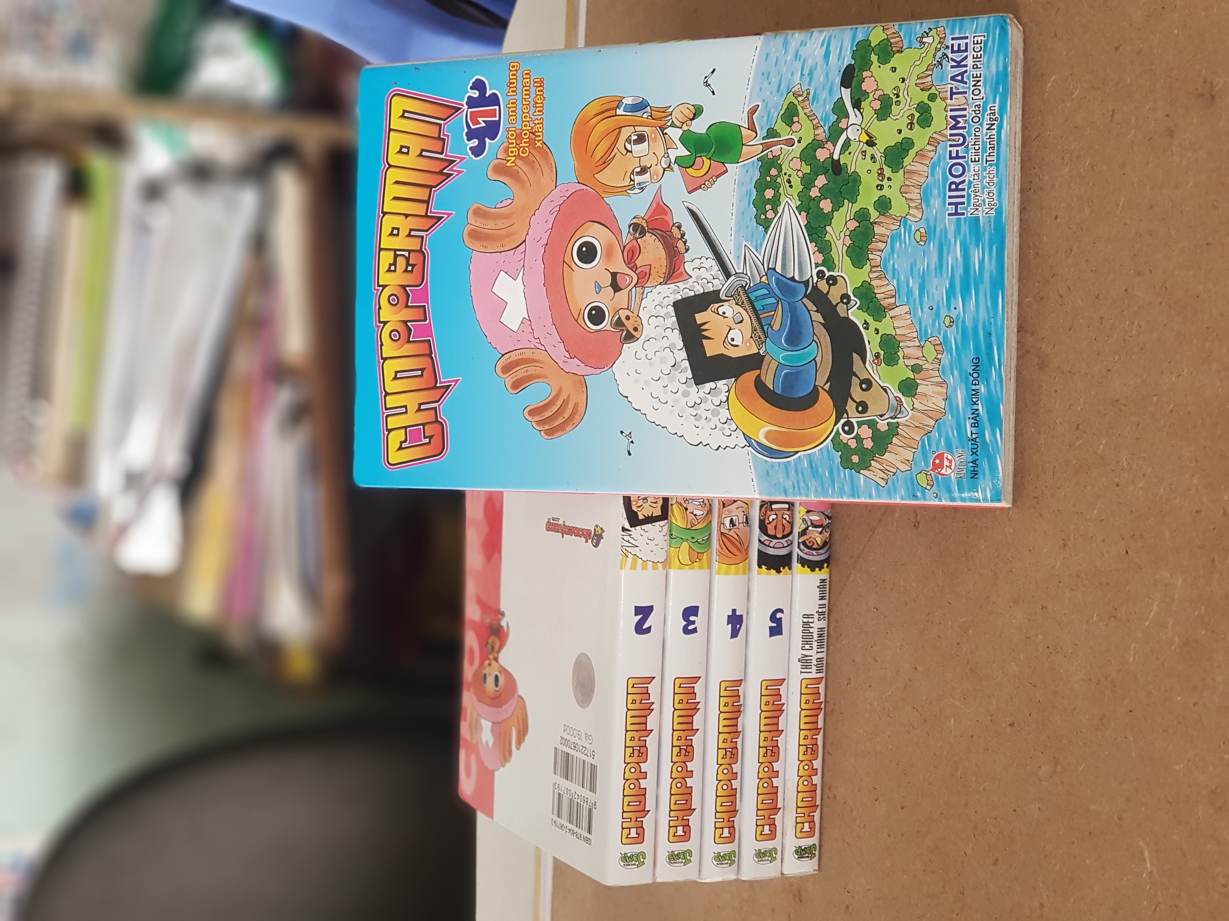 [HCM]Combo truyện tranh Chopperman (6 tập)
