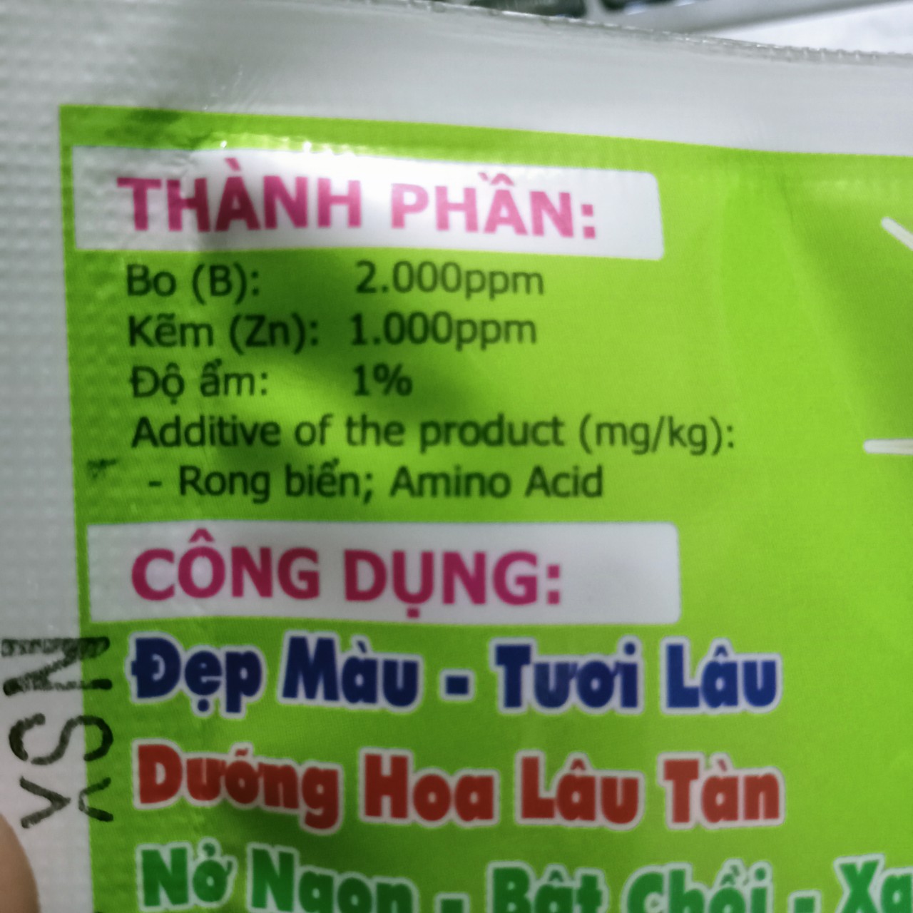 Phân bón béo mập (gói 70g) , mập ngọn, bật chồi nhanh, xanh lá