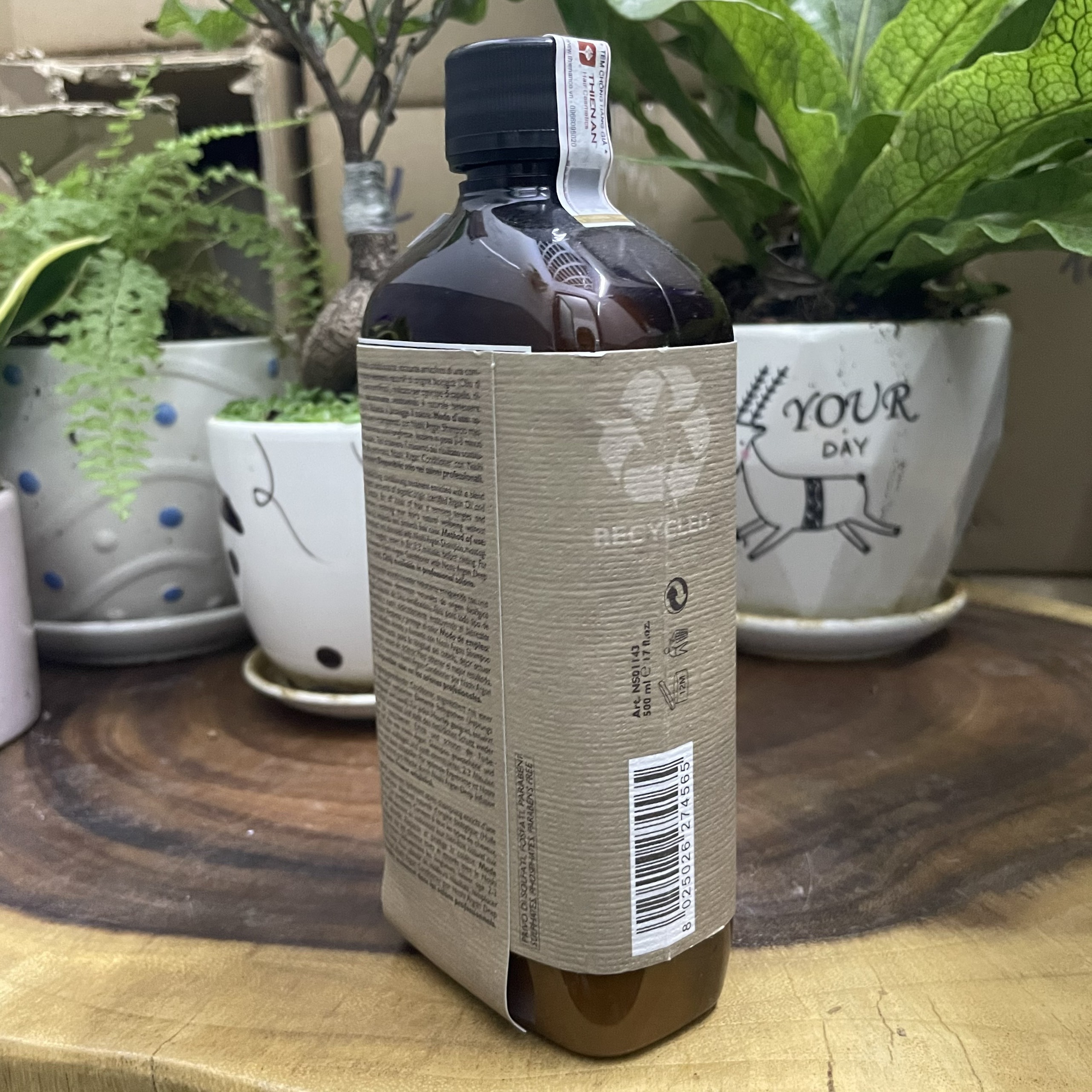 [HCM]Dầu xả chăm sóc tóc hư tổn Nashi Argan Conditioner 500ml
