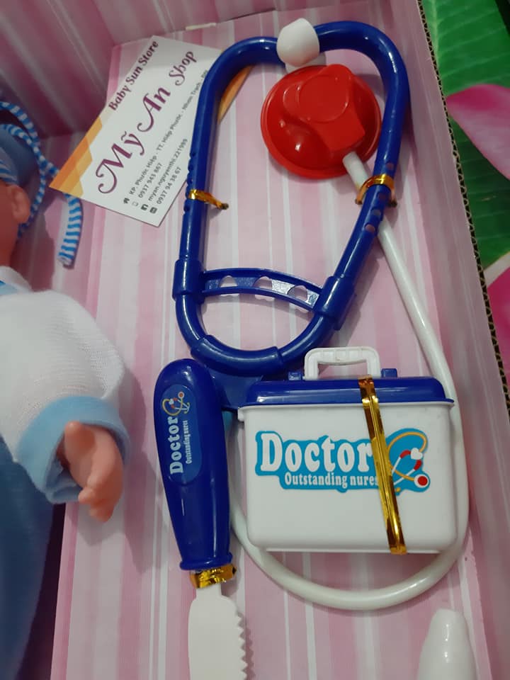 ĐỒ CHƠI BÁC SĨ KÈM BÚP BÊ BIẾT KHÓC