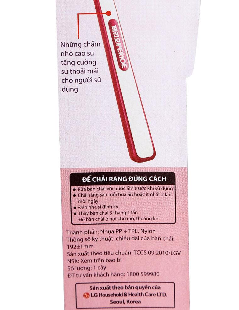 Bàn Chải Đánh Răng Perioe Anti Plaque - Bao bì mới