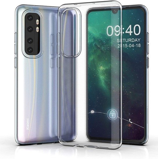 Ốp dẻo trong suốt cho Xiaomi Mi Note 10 Lite (Hàng loại A)