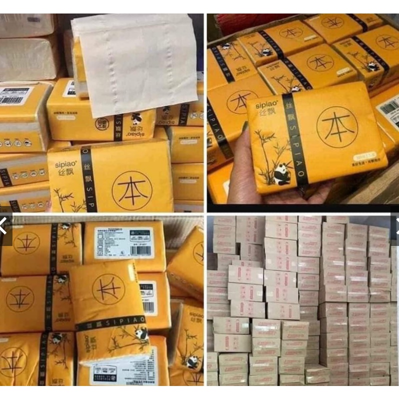 Giấy ăn gấu trúc thùng 30 gói